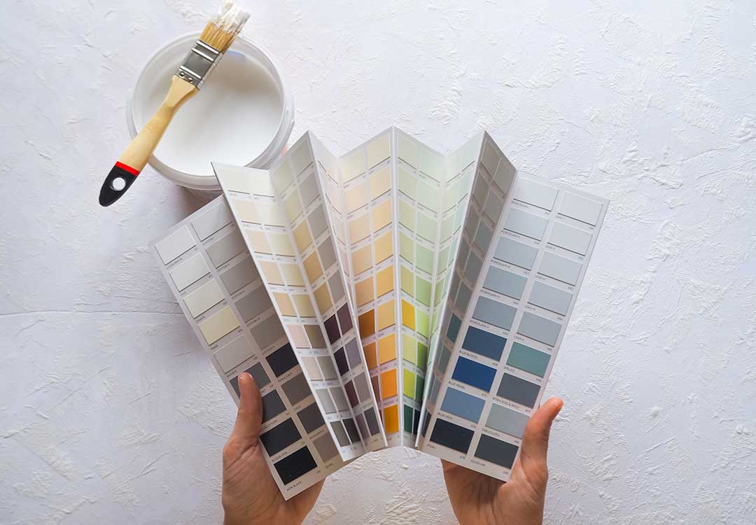 Nuancier de couleurs