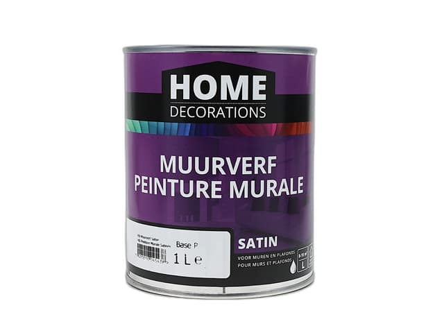 PEINTURE MURALE SATINEE BASE P 1L