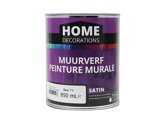 PEINTURE MURALE SATINEE BASE TR 1L