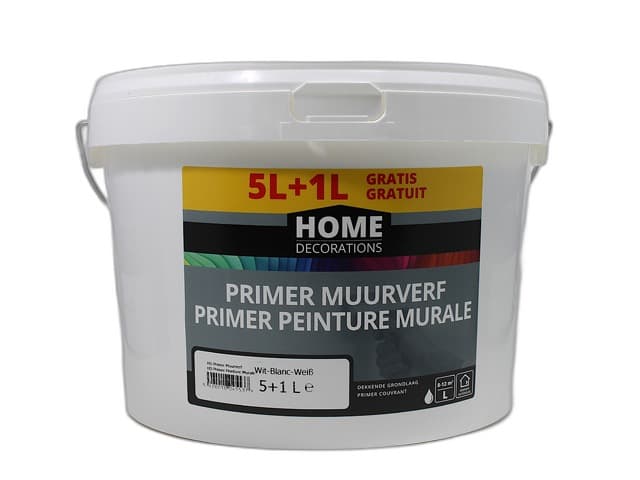 PRIMER PEINTURE MURALE PROMO 5+1L